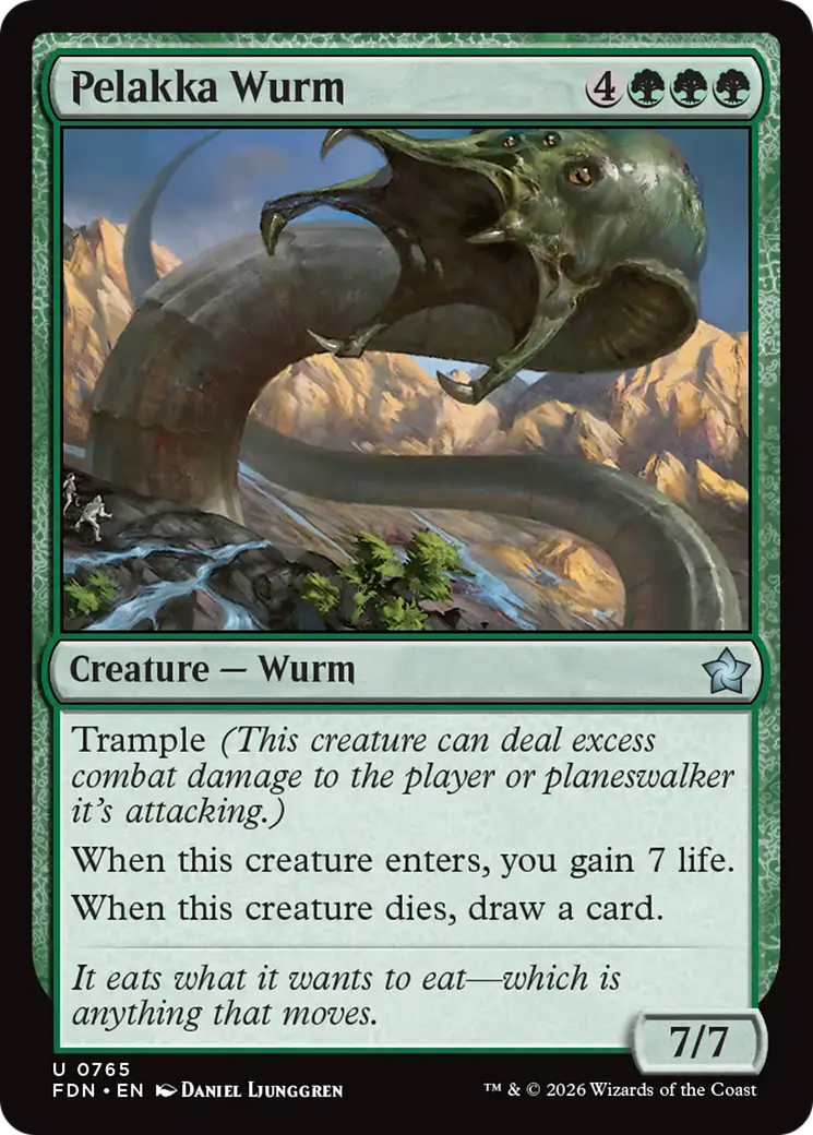 Pelakka Wurm (0765) [Foundations] | Gear Gaming Bentonville