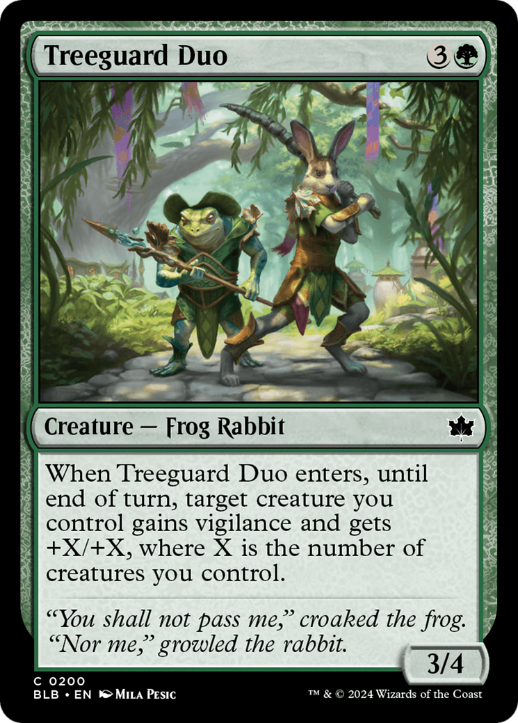 Treeguard Duo [Bloomburrow] | Gear Gaming Bentonville