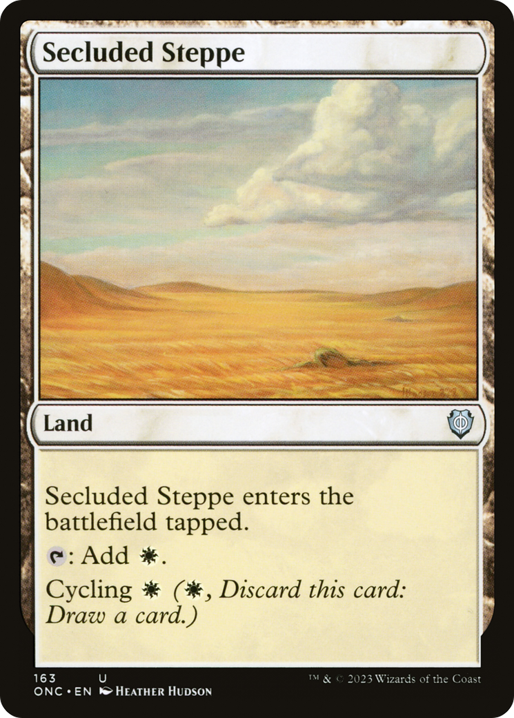 Secluded Steppe [Phyrexia: All Will Be One Commander] | Gear Gaming Bentonville