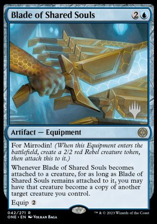 Blade of Shared Souls (Promo Pack) [Phyrexia: All Will Be One Promos] | Gear Gaming Bentonville