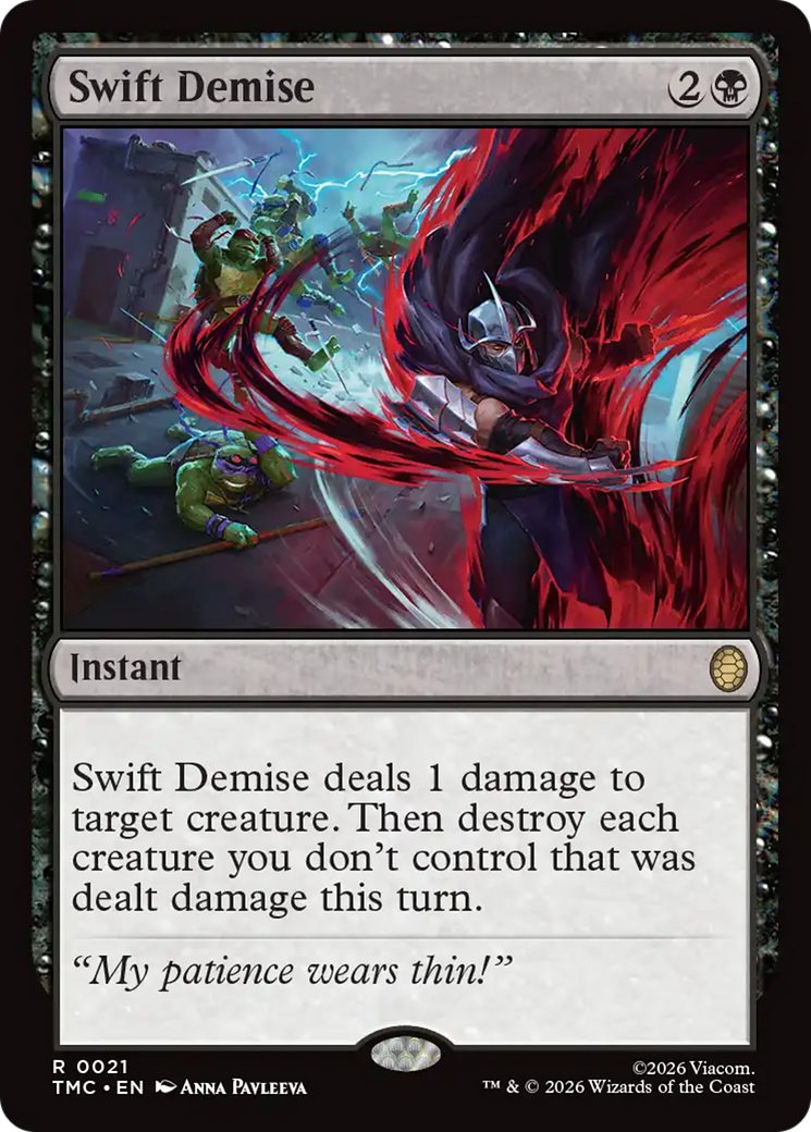 Swift Demise [Teenage Mutant Ninja Turtles Commander] | Gear Gaming Bentonville