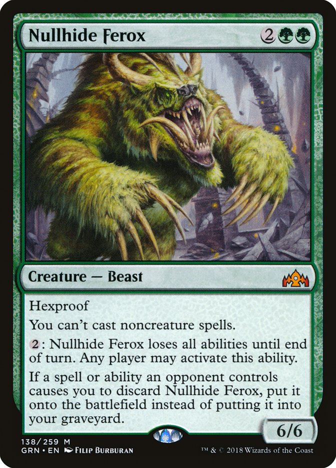 Nullhide Ferox [Guilds of Ravnica] | Gear Gaming Bentonville
