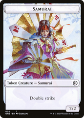 Samurai Token [Phyrexia: All Will Be One Tokens] | Gear Gaming Bentonville