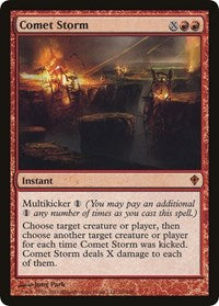 Comet Storm (Oversized) [Oversize Cards] | Gear Gaming Bentonville