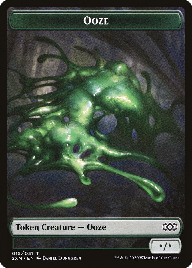 Myr (007) // Ooze Double-Sided Token [Double Masters Tokens] | Gear Gaming Bentonville