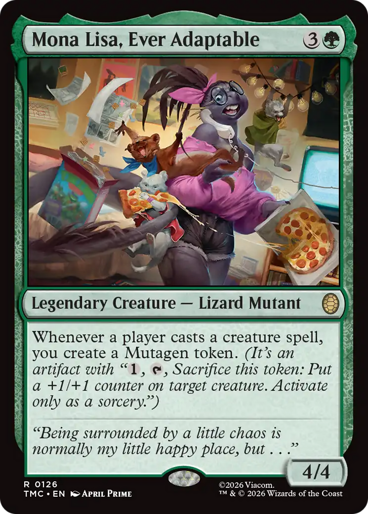 Mona Lisa, Ever Adaptable [Teenage Mutant Ninja Turtles Commander] | Gear Gaming Bentonville