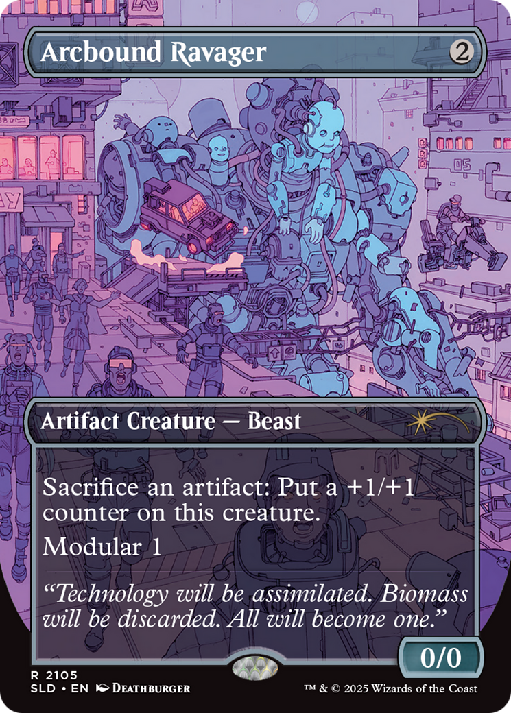 Arcbound Ravager (2105) (Galaxy Foil) [Secret Lair Drop Series] | Gear Gaming Bentonville