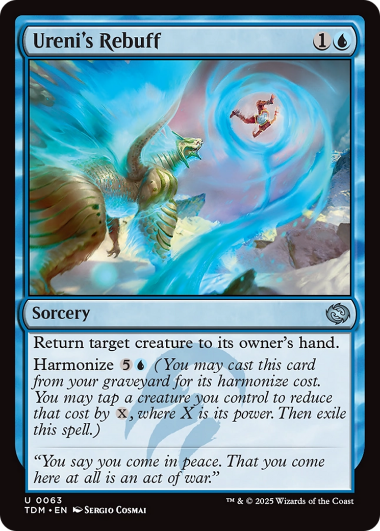 Ureni's Rebuff [Tarkir: Dragonstorm] | Gear Gaming Bentonville