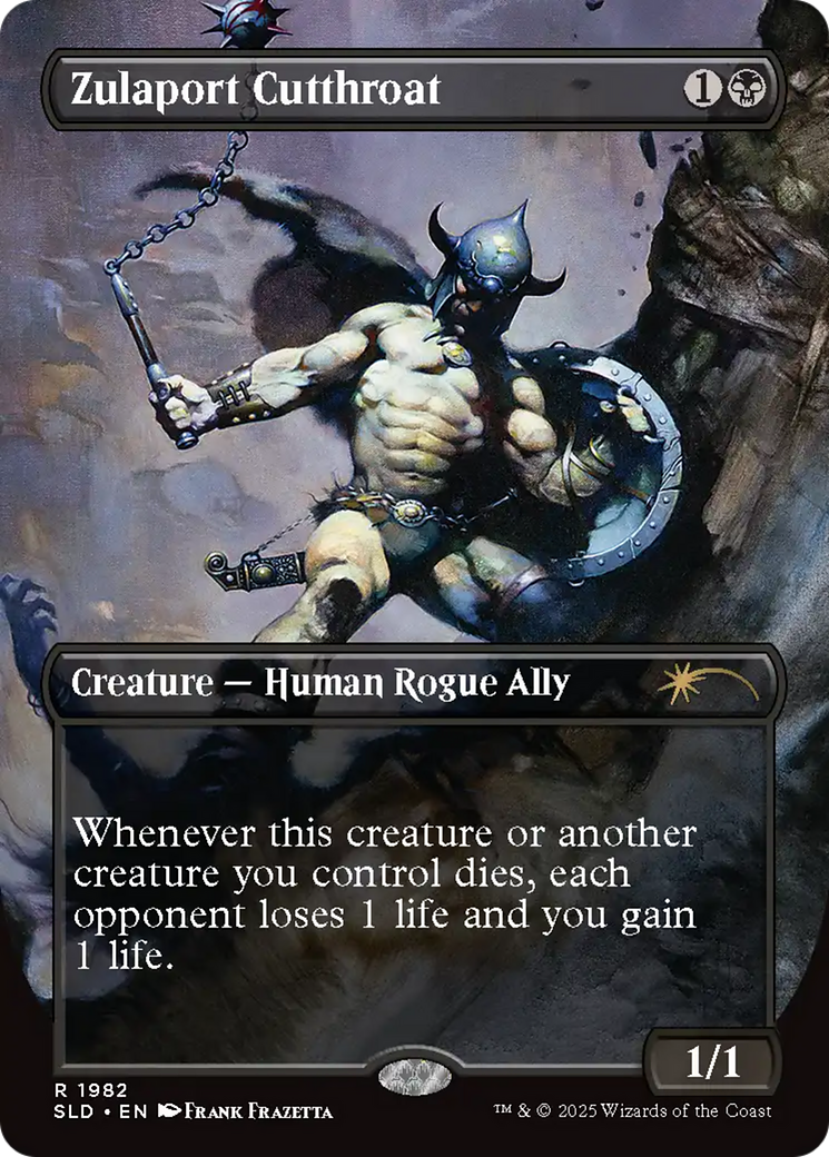 Zulaport Cutthroat (1982) (Rainbow Foil) [Secret Lair Drop Series] | Gear Gaming Bentonville