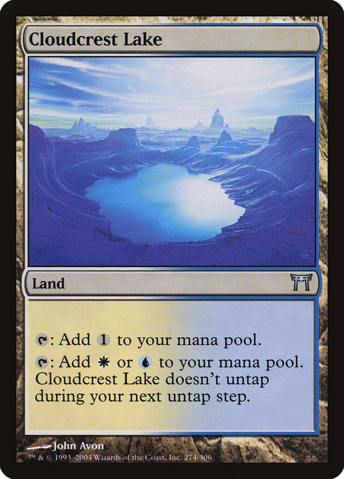Cloudcrest Lake [Champions of Kamigawa] | Gear Gaming Bentonville