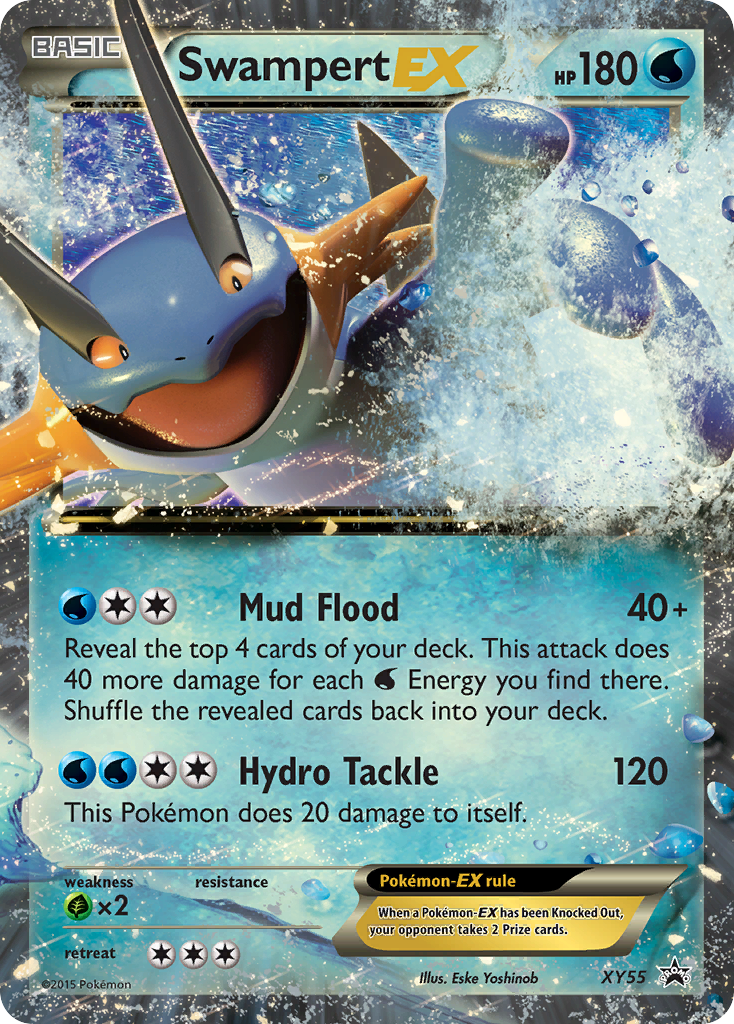 Swampert EX (XY55) [XY: Black Star Promos] | Gear Gaming Bentonville