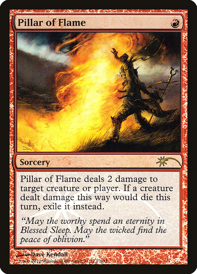 Pillar of Flame [Friday Night Magic 2012] | Gear Gaming Bentonville