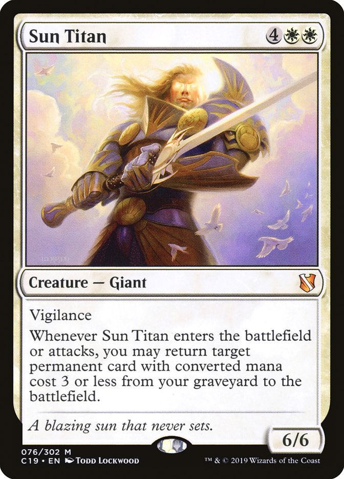 Sun Titan [Commander 2019] | Gear Gaming Bentonville
