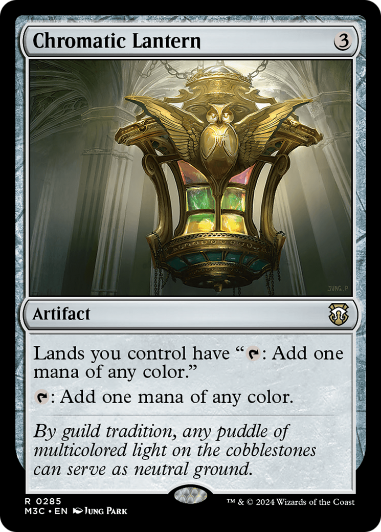 Chromatic Lantern (Ripple Foil) [Modern Horizons 3 Commander] | Gear Gaming Bentonville