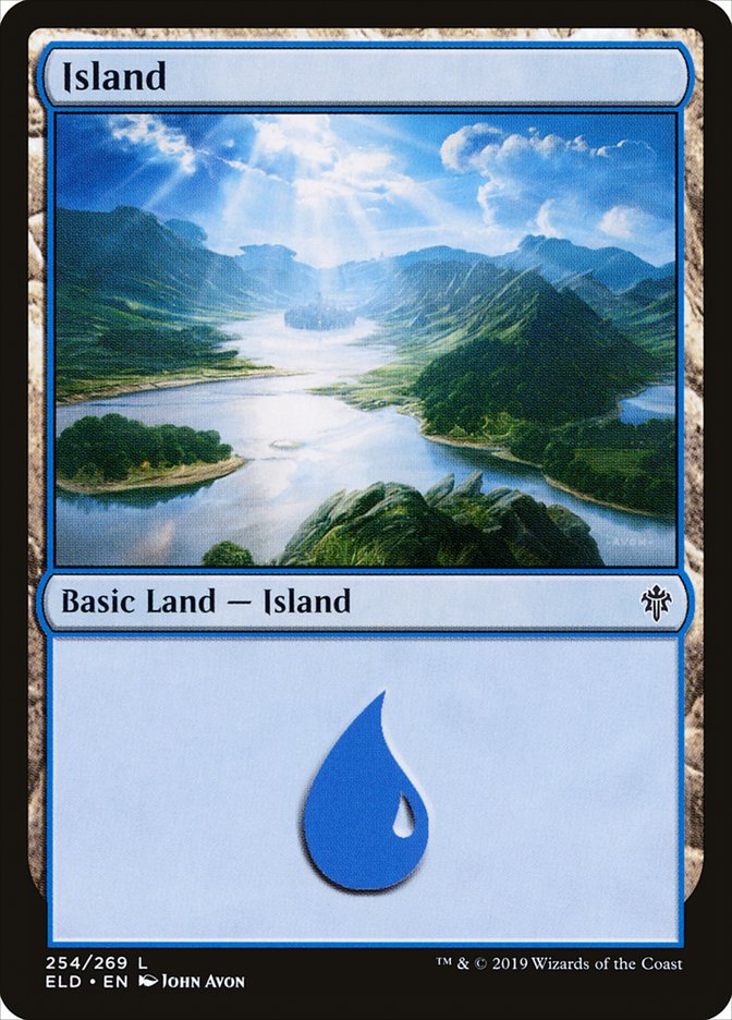 Island (254) [Throne of Eldraine] | Gear Gaming Bentonville