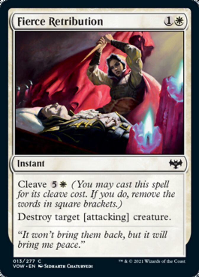 Fierce Retribution [Innistrad: Crimson Vow] | Gear Gaming Bentonville