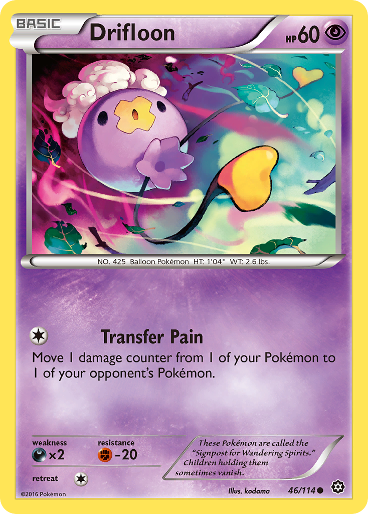 Drifloon (46/114) [XY: Steam Siege] | Gear Gaming Bentonville