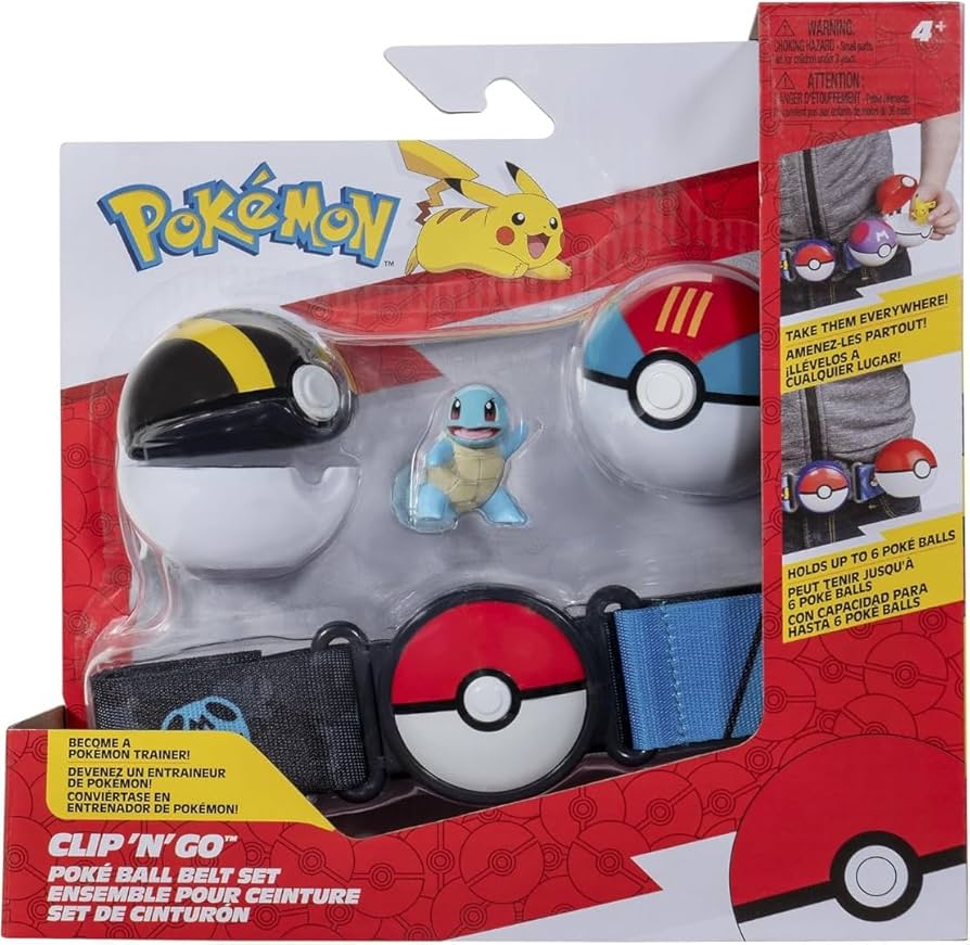 Pokemon Clip N' Go Poke Belt: Squirtle | Gear Gaming Bentonville