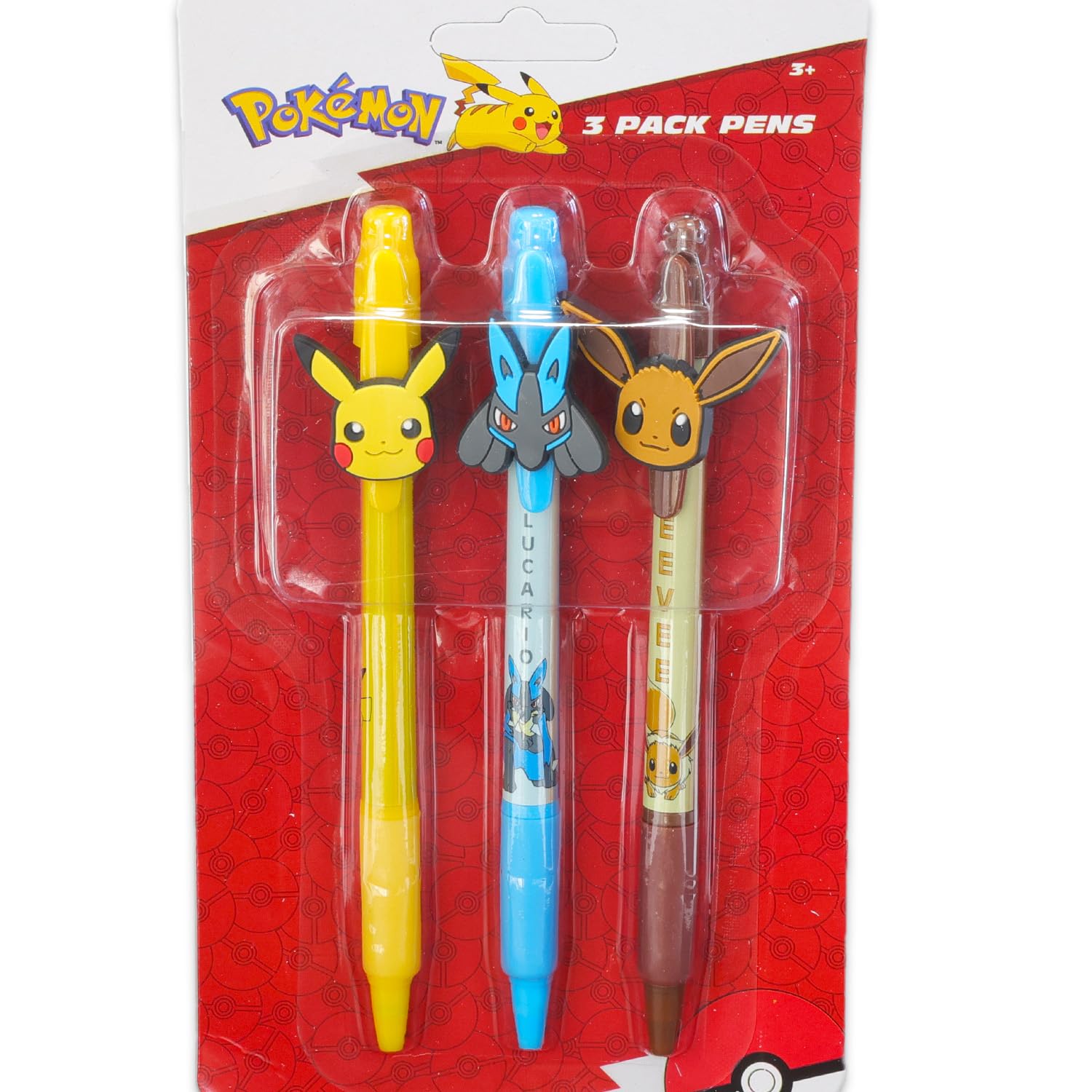 Pokemon: 3 Pack Pens | Gear Gaming Bentonville