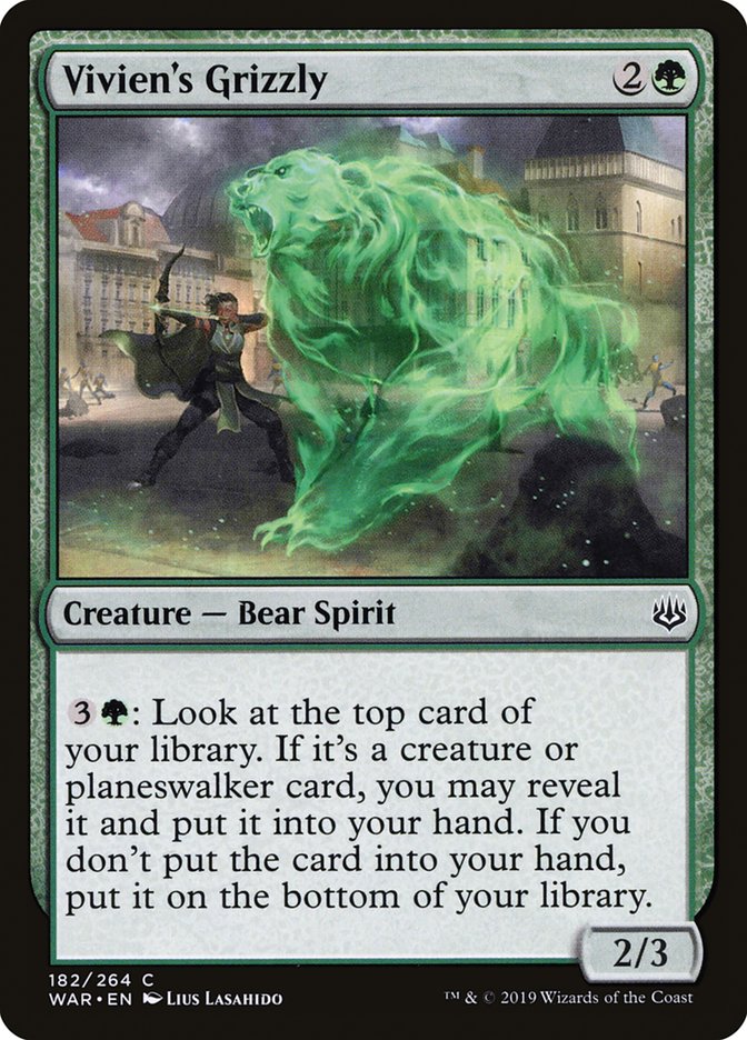 Vivien's Grizzly [War of the Spark] | Gear Gaming Bentonville