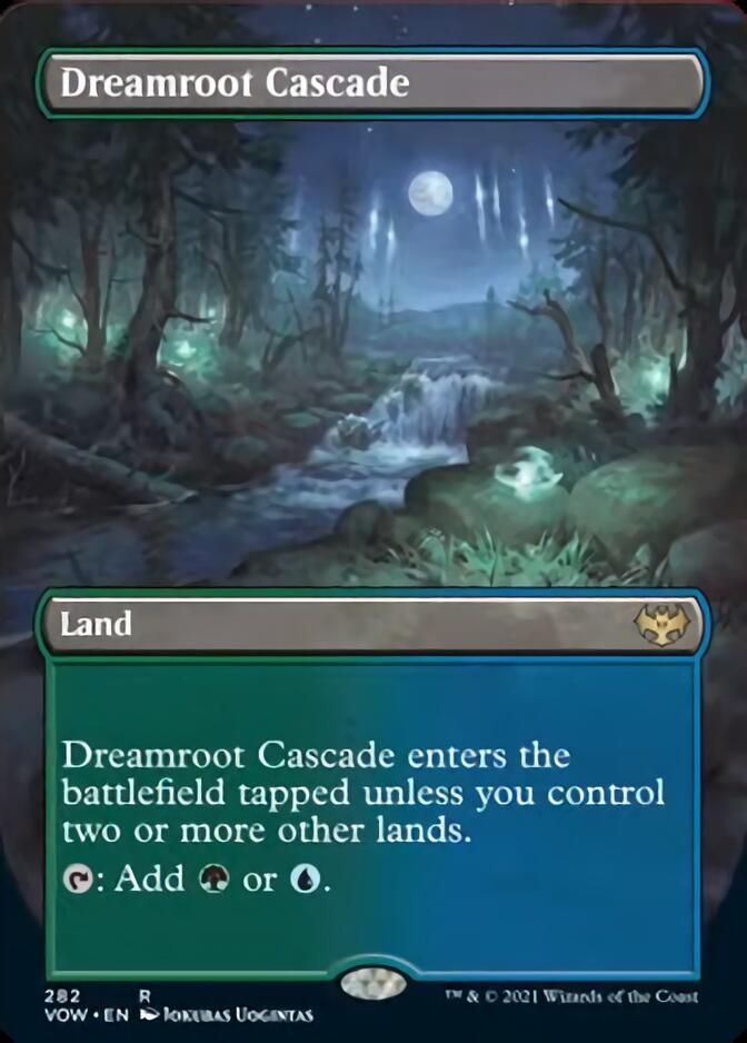Dreamroot Cascade (Borderless Alternate Art) [Innistrad: Crimson Vow] | Gear Gaming Bentonville