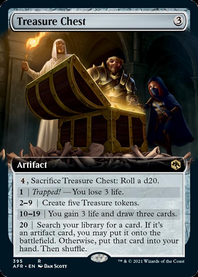Treasure Chest (Extended Art) [Dungeons & Dragons: Adventures in the Forgotten Realms] | Gear Gaming Bentonville