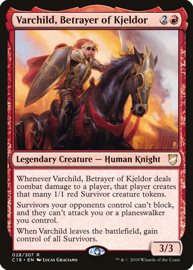 Varchild, Betrayer of Kjeldor [Commander 2018] | Gear Gaming Bentonville