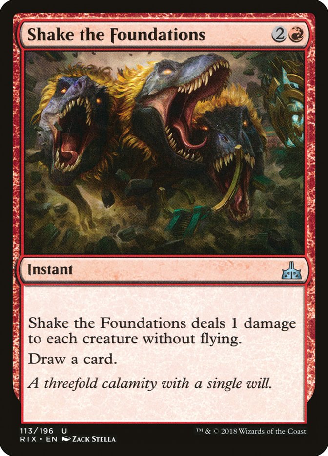 Shake the Foundations [Rivals of Ixalan] | Gear Gaming Bentonville