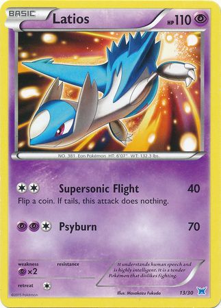 Latios (13/30) [XY: Trainer Kit 2 - Latios] | Gear Gaming Bentonville