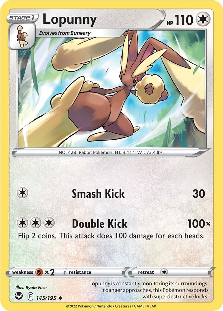 Lopunny (145/195) [Sword & Shield: Silver Tempest] | Gear Gaming Bentonville