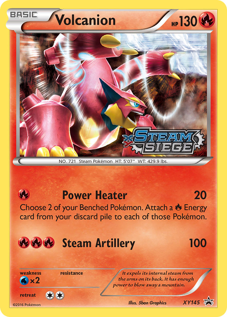 Volcanion (XY145) [XY: Black Star Promos] | Gear Gaming Bentonville