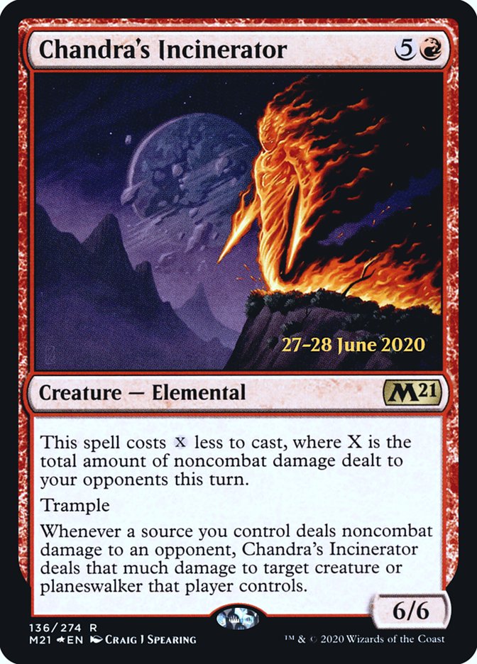 Chandra's Incinerator [Core Set 2021 Prerelease Promos] | Gear Gaming Bentonville