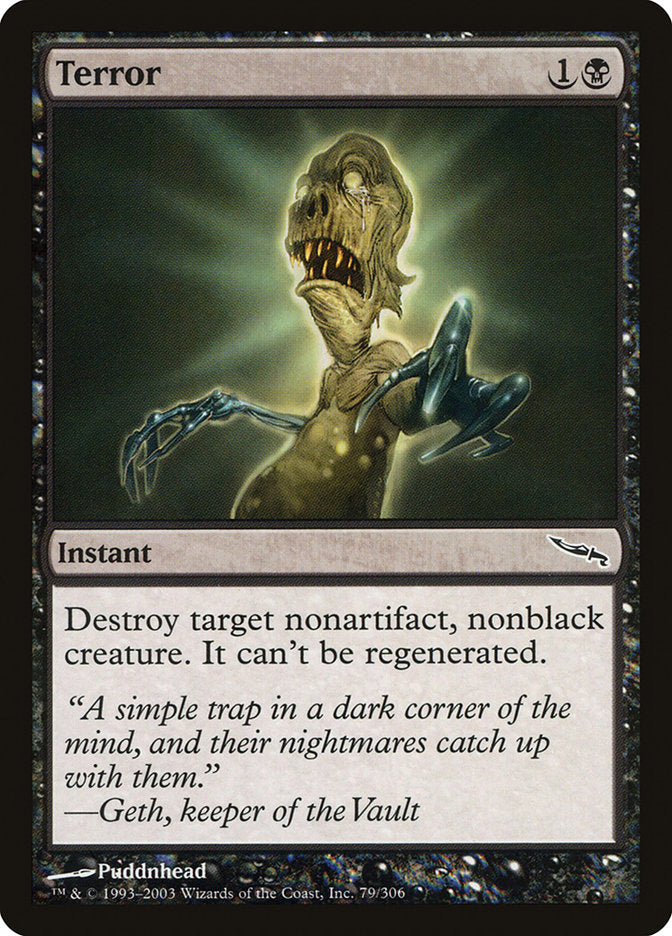 Terror [Mirrodin] | Gear Gaming Bentonville