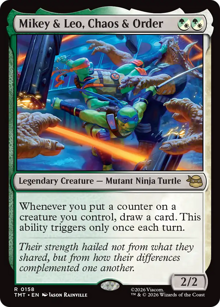 Mikey & Leo, Chaos & Order [Teenage Mutant Ninja Turtles] | Gear Gaming Bentonville