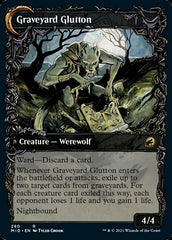 Graveyard Trespasser // Graveyard Glutton (Showcase Equinox) [Innistrad: Midnight Hunt] | Gear Gaming Bentonville
