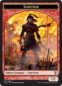 Survivor // Myr (023) Double-Sided Token [Commander 2018 Tokens] | Gear Gaming Bentonville