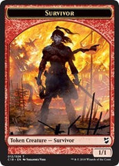 Survivor // Myr (023) Double-Sided Token [Commander 2018 Tokens] | Gear Gaming Bentonville