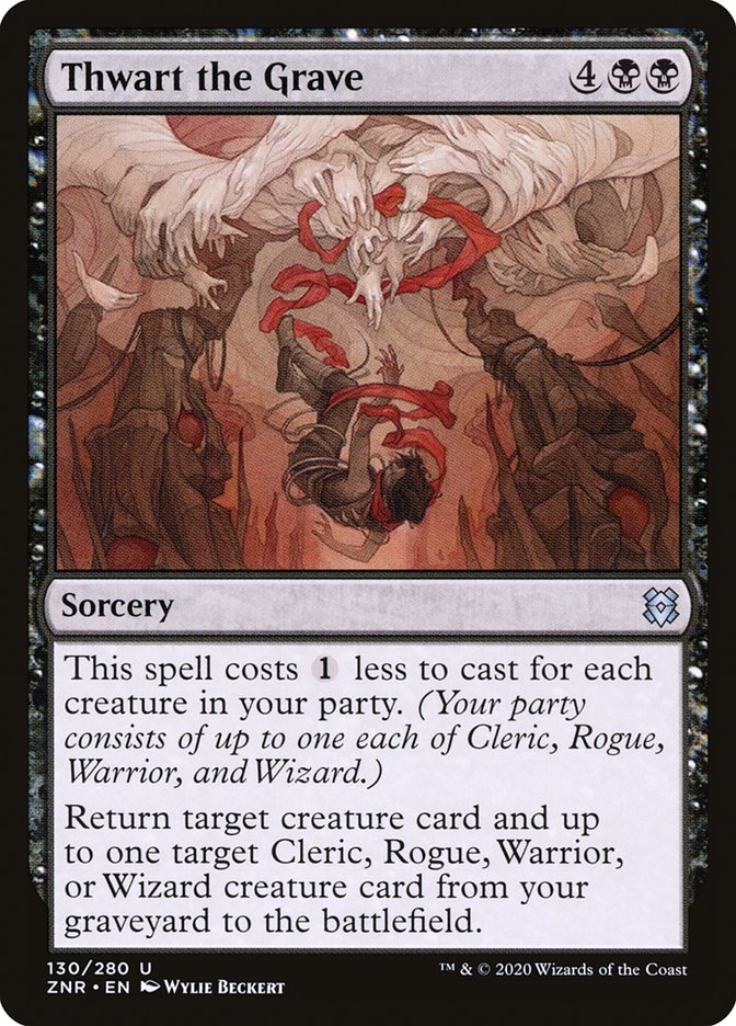 Thwart the Grave [Zendikar Rising] | Gear Gaming Bentonville