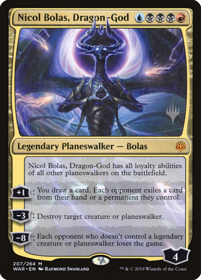 Nicol Bolas, Dragon-God (Promo Pack) [War of the Spark Promos] | Gear Gaming Bentonville