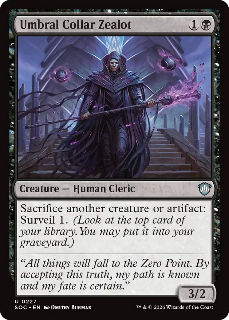 Umbral Collar Zealot [Secrets of Strixhaven Commander] | Gear Gaming Bentonville