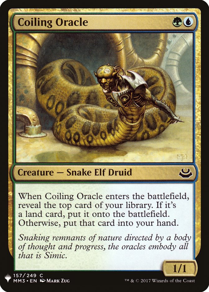 Coiling Oracle [Mystery Booster] | Gear Gaming Bentonville