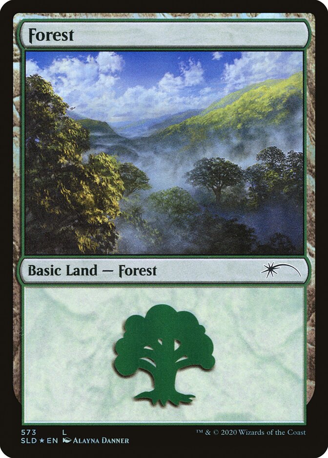 Forest (Lands) (573) [Secret Lair Drop Promos] | Gear Gaming Bentonville