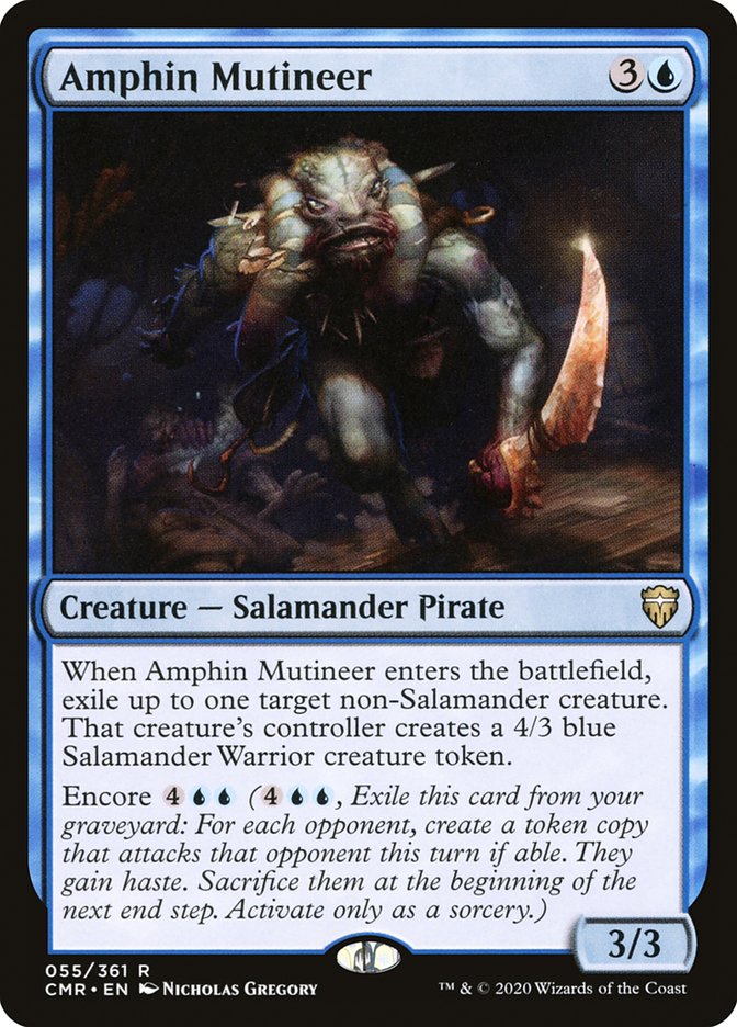 Amphin Mutineer [Commander Legends] | Gear Gaming Bentonville