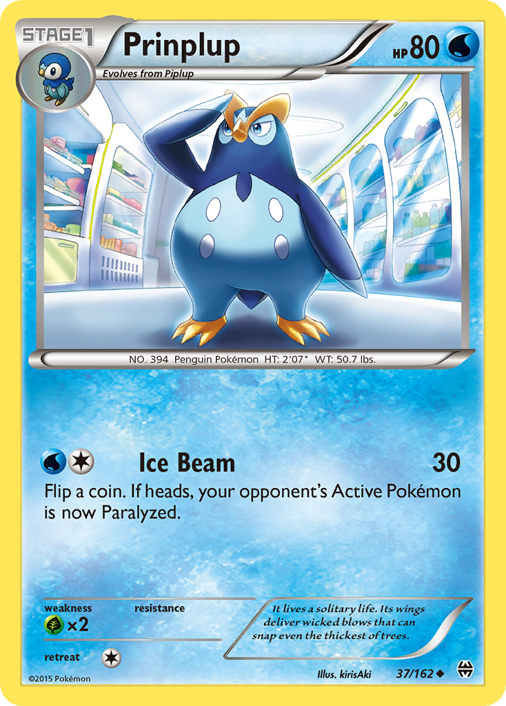 Prinplup (37/162) [XY: BREAKthrough] | Gear Gaming Bentonville