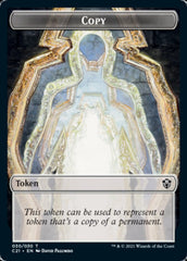 Copy // Fractal Double-Sided Token [Commander 2021 Tokens] | Gear Gaming Bentonville