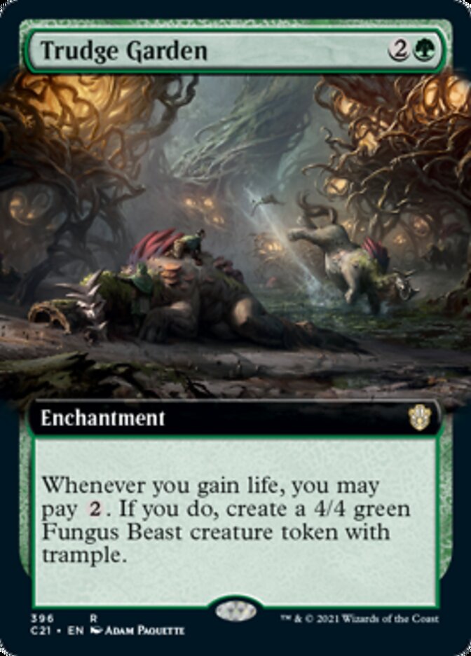 Trudge Garden (Extended Art) [Commander 2021] | Gear Gaming Bentonville