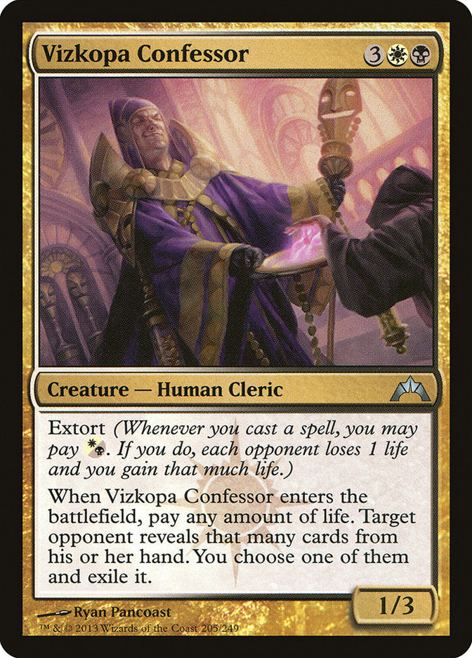 Vizkopa Confessor [Gatecrash] | Gear Gaming Bentonville
