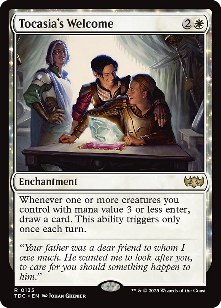 Tocasia's Welcome [Tarkir: Dragonstorm Commander] | Gear Gaming Bentonville