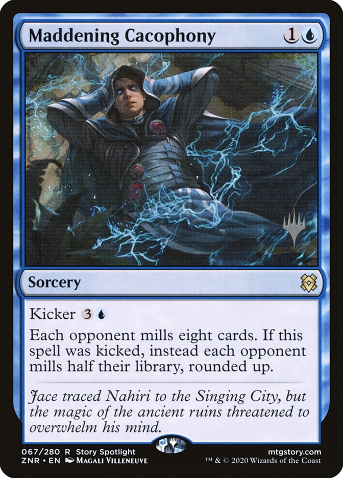 Maddening Cacophony (Promo Pack) [Zendikar Rising Promos] | Gear Gaming Bentonville