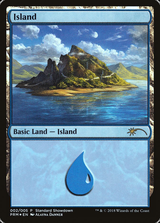 Island (Alayna Danner) [Standard Showdown Promos] | Gear Gaming Bentonville